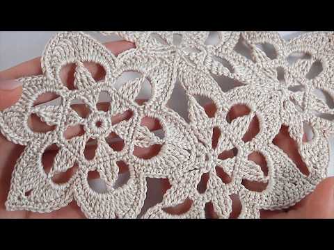 Magic Crochet! The Most Beautiful RIBBON LACE/Free Crochet Video Tutorial/Crochet Lace