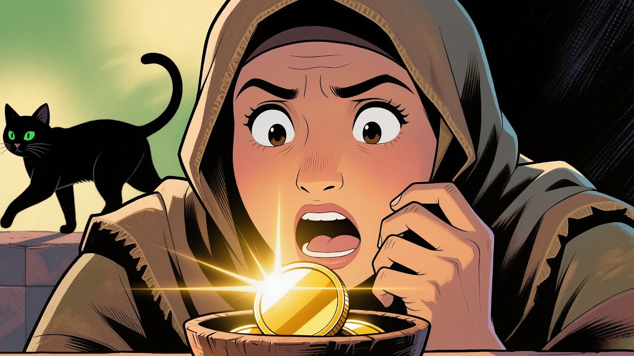 قصة القطة السوداء التي حولت الحليب إلى ذهب