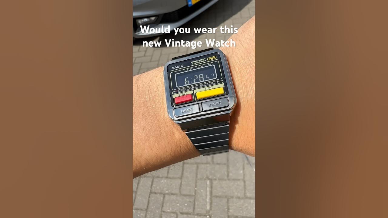 The new Casio A120WEGG-1B - #vintage Vintage YouTube #fashion #watch #casio