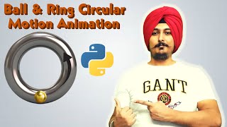 Full Ball & Ring Circular Animation in Python | Tutorial in Hindi | Insight Educator Update