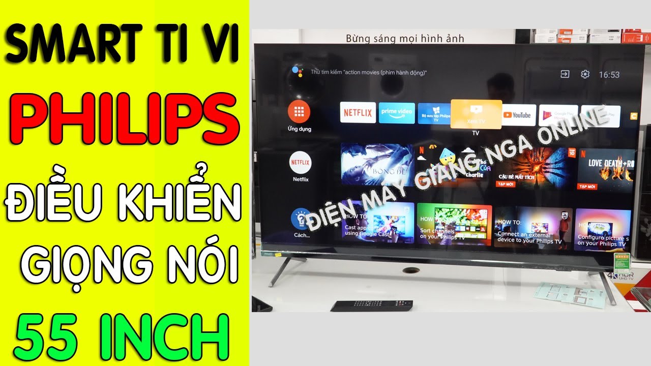 Ti Vi Philips 55Put8215 55 Inch 4K - Youtube