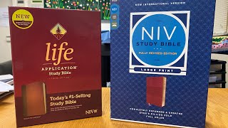 Part 2 of Tyndale NIV life application and also Zondervan NIV fully revised study bibles
