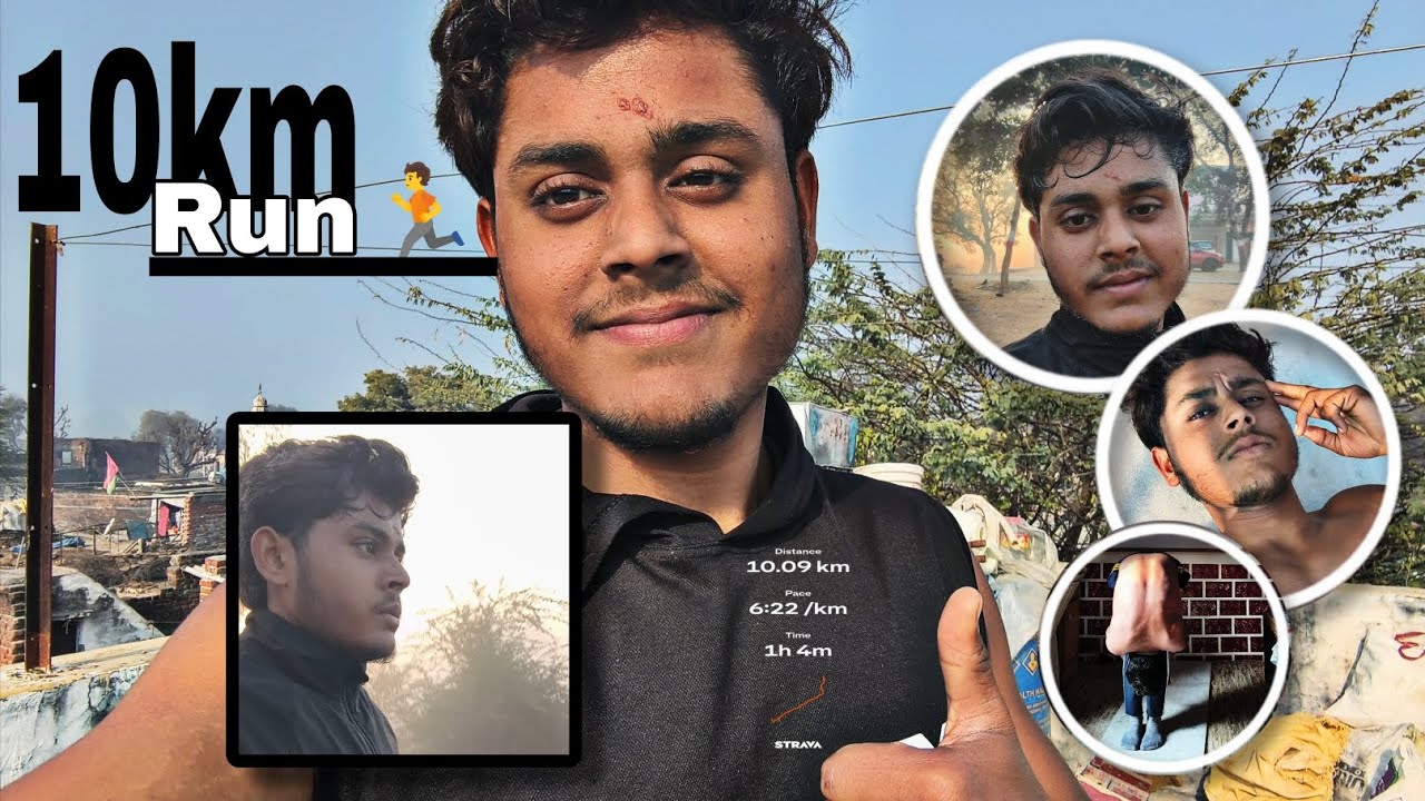 10 km Run🏃||New achievement 😁||Arif_hathrasia