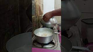 make Sona mung Dal aalu bhate 1 RS Bundhakofi Bhaja and rice