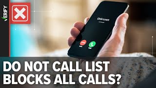No, the National Do Not Call Registry does not stop all unsolicited phone calls