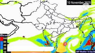 Download lagu Next 20 Days RainFall Precipitation Map South Asia/31 October To 19 November 2025.