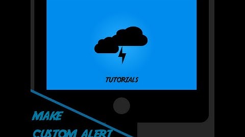 how to make custom alert view in swift