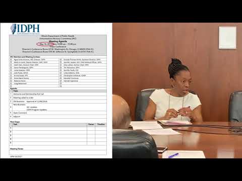 Flashback May 2019 - Illinois' Vaccine Registry, ICARE, discussed by IDPH Director Dr. Ngozi Ezike