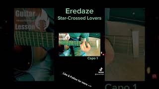 Eredaze - Star-Crossed Lovers | Short Guitar Tutorial #guitartutorial