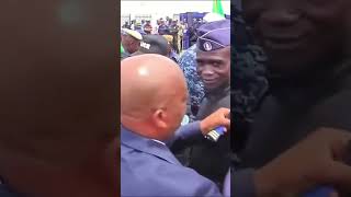 Première nomination au grade de lieutenant-colonel dans le département de la Sangha