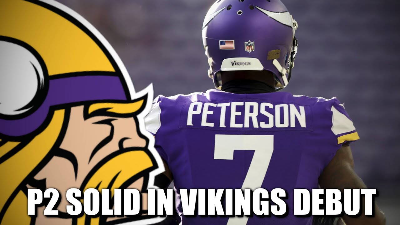 Patrick Peterson Solid in Minnesota Vikings Debut