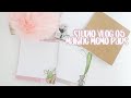 STUDIO VLOG 05 | MAKING MEMO PADS 2021