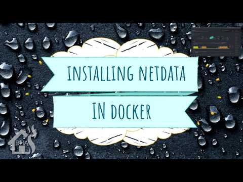 Installing Netdata in Docker!!