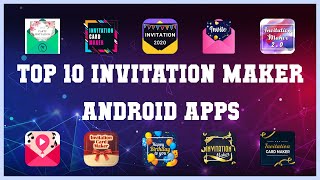 Top 10 Invitation maker Android App | Review screenshot 1