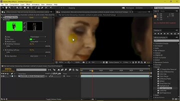 Using Linear Color Key After Effects Tutorial (Part-4) 2020