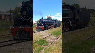 Maniobras de Locomotora a Vapor 820. #train #chile #ferrocarril #railway #locomotora #locomotive
