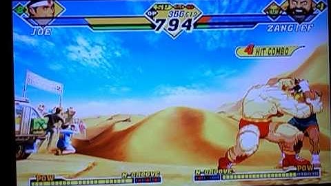 Capcom vs SNK 2 EO Dan/Joe Ratio Playthrough