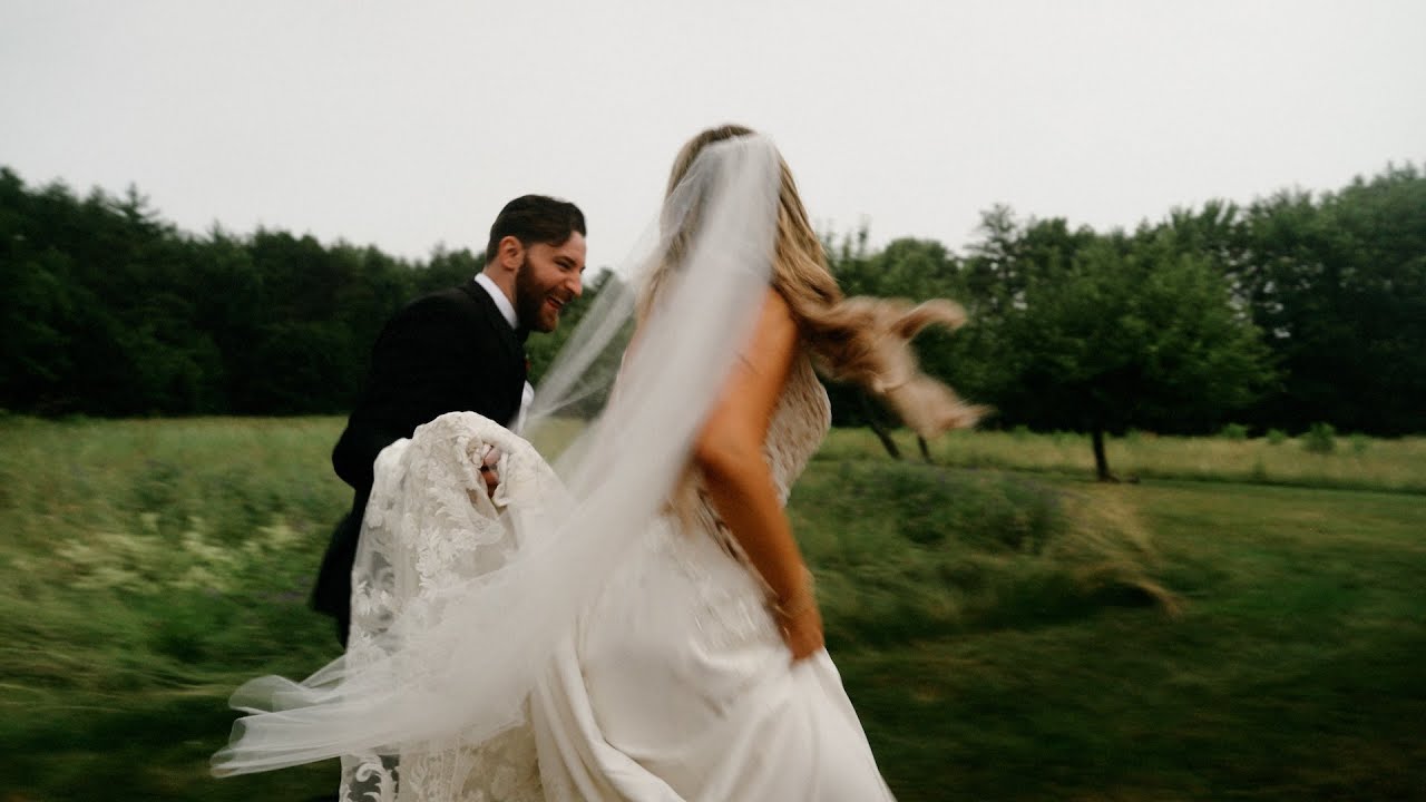 Rachel and Dylan | Wedding at Flanagan Farm in Buxton, Maine
