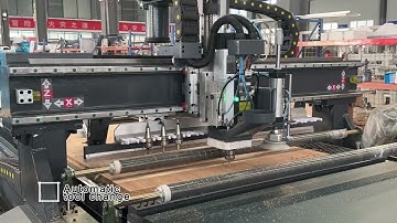 1325 high efficiency linear atc cnc router for wood #atc #cncmachine