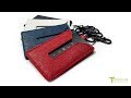 Tesla Model S, 3, X &amp; Y Key Card Holder in Textured Saffiano Leather