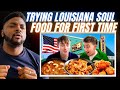 Brit Reacts To TRYING LOUISIANA SOUL FOOD FOR THE FIRST TIME!