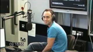 Moyles - DJ emergency link fun (Web Streaming Tue 30 Jun 09:15-09:27)