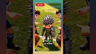 Cậu Bé Nhím Khi Mặc Áo Gai Để Không Ai Dám Chạm Vào Mình