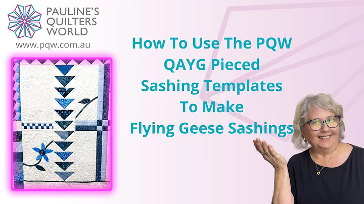 How To Create Flying Geese Sashings The Easy Way