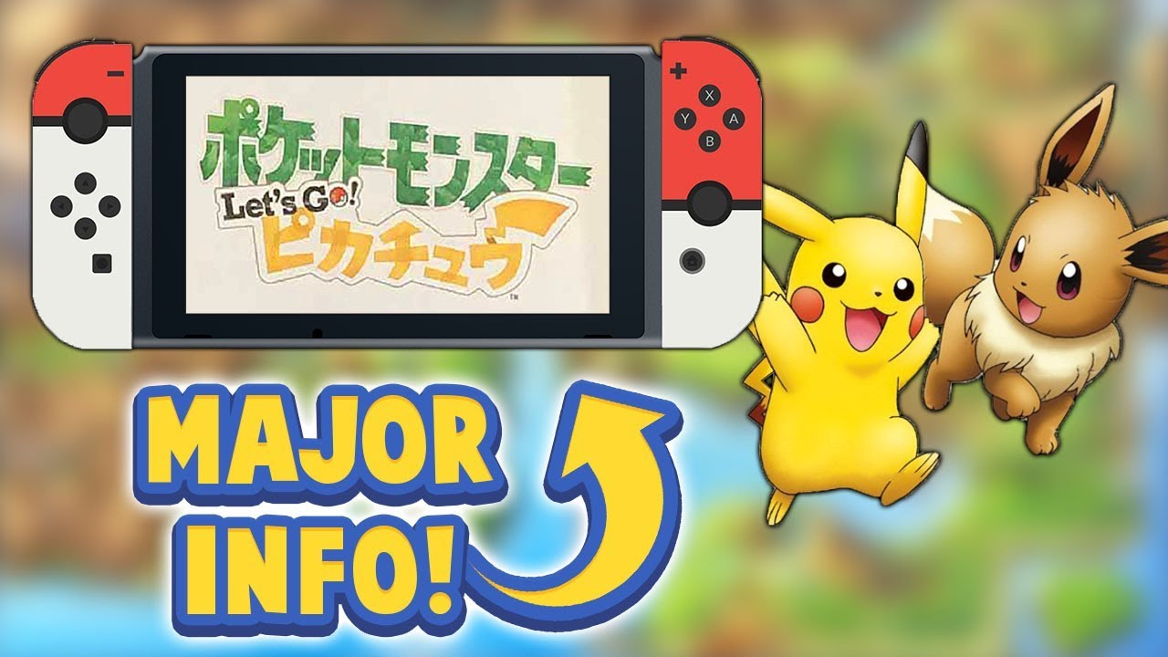 Is This Pokémon Switch Pokémon Lets Go Pikachu Eevee Rumor