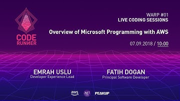 CODERUNNER - 1 - Overview of Microsoft Programming with AWS
