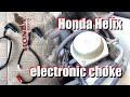 How to install an electronic choke on a honda helix