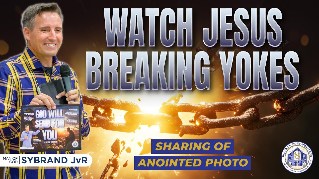 Смотрите, как Иисус разрывает оковы | Делимся помазанной фотографией