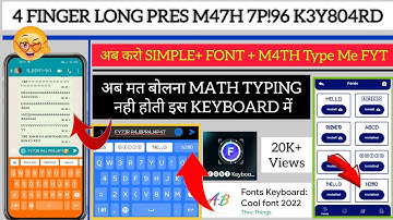M47H TYPING KEYBOARD 2022 || New Fb Fyt Keyboard || Best Fb FYTER Keyboard || FYTER RAJ PRAJAPAT