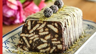 No-Bake, No Eggs MOSAIC CAKE (Chocolate Salami) - Simply the BEST Resimi