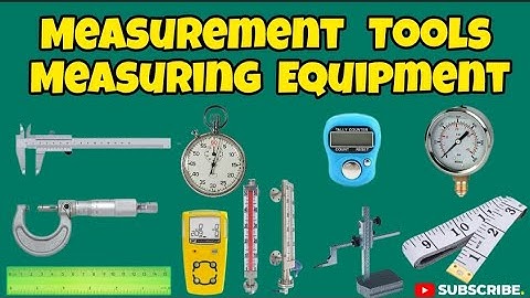 Measurement Tools / Measuring Equipment | TOOLS