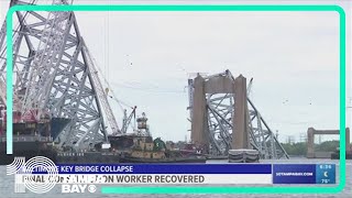 Final construction worker from the Baltimore Key Bridge Collapse was recovered
