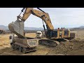 Caterpillar Excavator 6015B Loading Trucks - Sotiriadis Ate