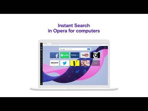 Instant Search in Opera is the easiest way to browse the web | BROWSER | OPERA