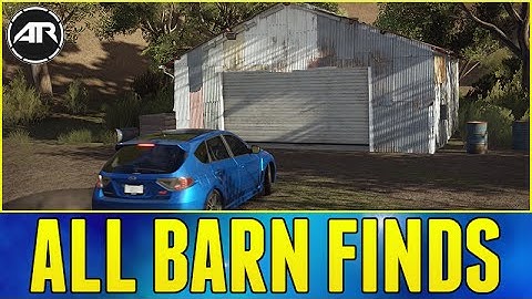 Forza Horizon 3 : ALL BARN FINDS + LOCATIONS!!!