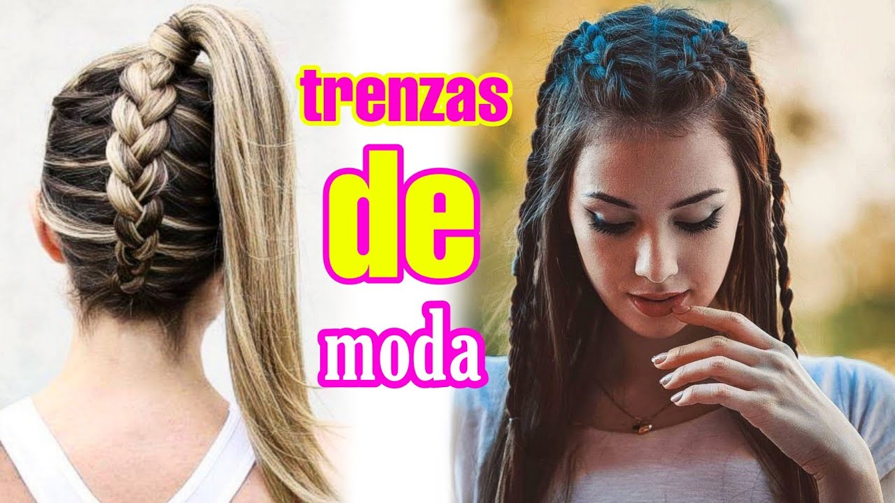 HERMOSOS PEINADOS FÁCILES CON TRENZAS |chicas fashions