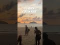 Posing before sun sets at Lio Beach El Nido Palawan