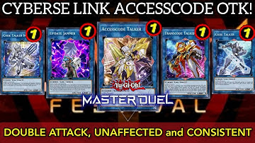 LIMIT 1: CYBERSE LINK OTK ft. ACCESSCODE TALKER! [Yu-Gi-Oh! Master Duel]