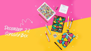 Last ScrawlrBox of 2022! Unboxing the December 