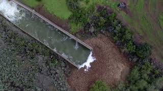 Water spills over Whale Rock Reservoir for first time in 18 years