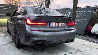 ICON M340i CONVERSION EXHAUST + OPF - BMW G20 330e - VALVED BRUTAL EXHAUST & OPF DELETE
