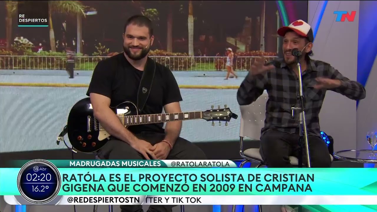 Ratola y Santy Capece llevaron su música a TN con una extensa participación en “Re Despiertos”