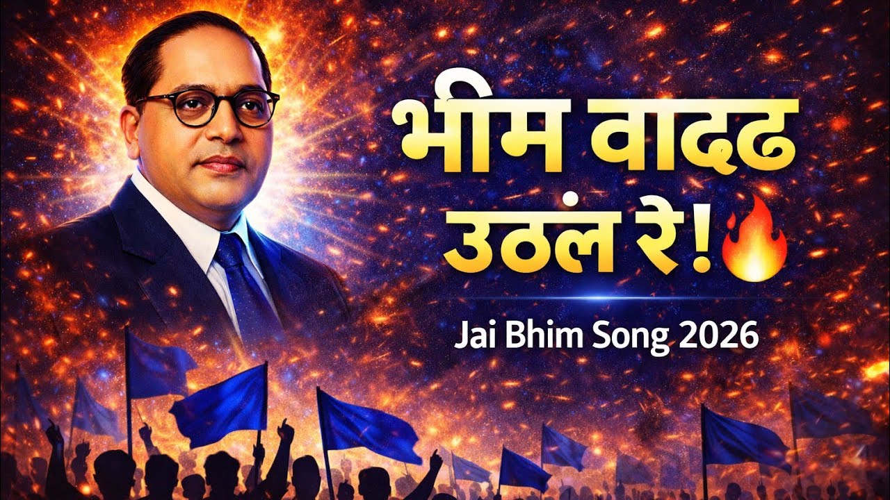 भीम वादळ उठलं रे 🔥 | Powerful Jai Bhim Song 2026 | Marathi Bhim Geet