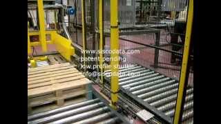 PALLET ROBOTIC DISTRIBUTION by SHUTTLE .avi