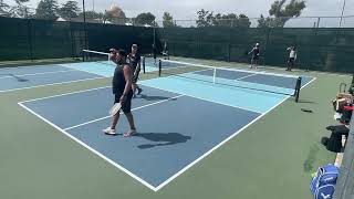 Pickleball - Erik Pailet Jackson and Tim Turner vs. JR Jones and Josh Maya - 4.0+ Rec play game 2/3