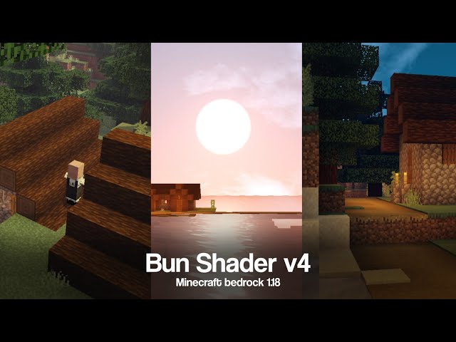 BUN Shader V4 ULTRA REALISTA para MINECRAFT PE 1.18 